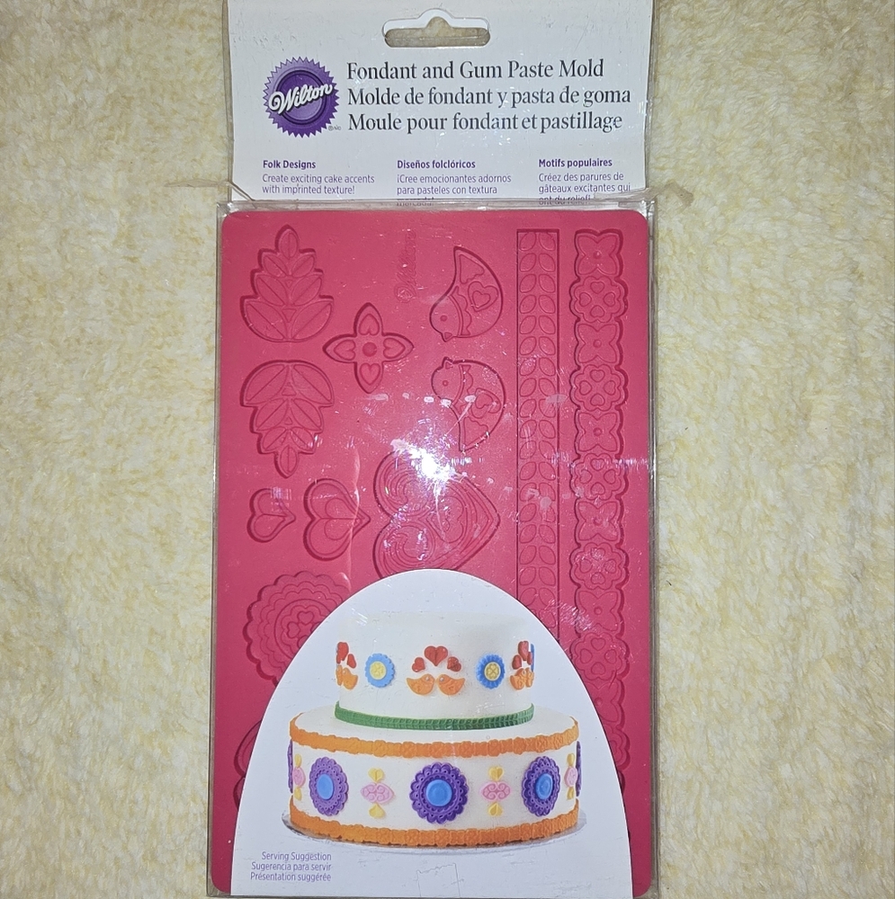 Wilton Fondant, Guy Past Mold